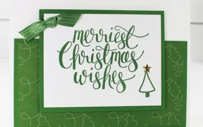 Watercolor Christmas Card