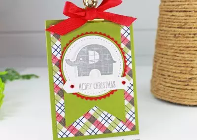 Gift Card Holder Featuring Little Elephant Stamp Set
