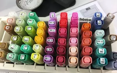 How to Label Stampin Blends Markers