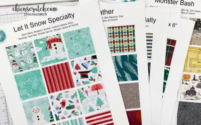 Holiday Catalog Paper Charts and Paper Shares