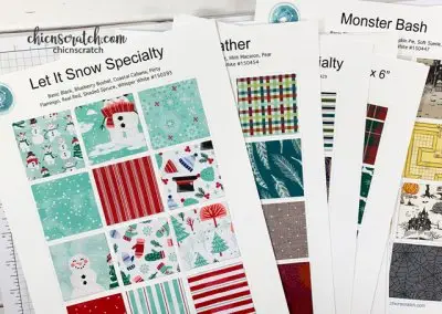 Holiday Catalog Paper Charts and Paper Shares