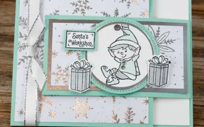 Elfie Fun Fold Card