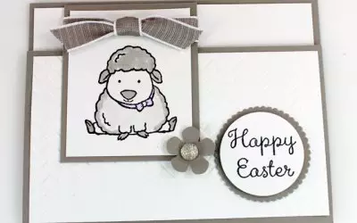 Welcome Easter Fun Fold Card