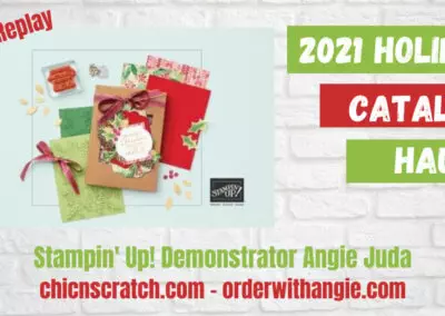 Stampin’ Up! Holiday Catalog Haul Video