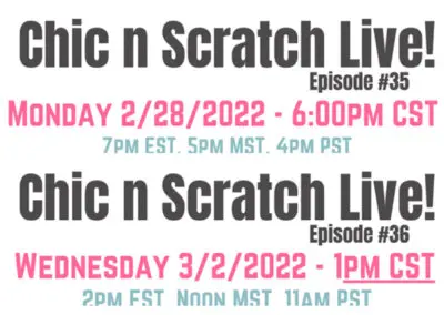 Chic n Scratch Live Feb 28