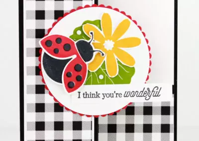 Hello Ladybug Card 3