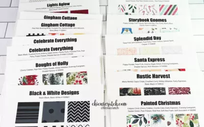 Holiday Catalog 2022 Designer Series Paper Charts