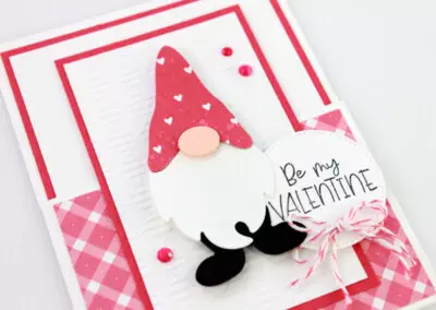 Valentine Gnome Fun Fold Card