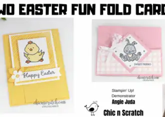 Two Easter Fun Fold Cards